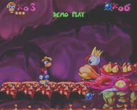 Rayman (Saturn) sur Sega Saturn